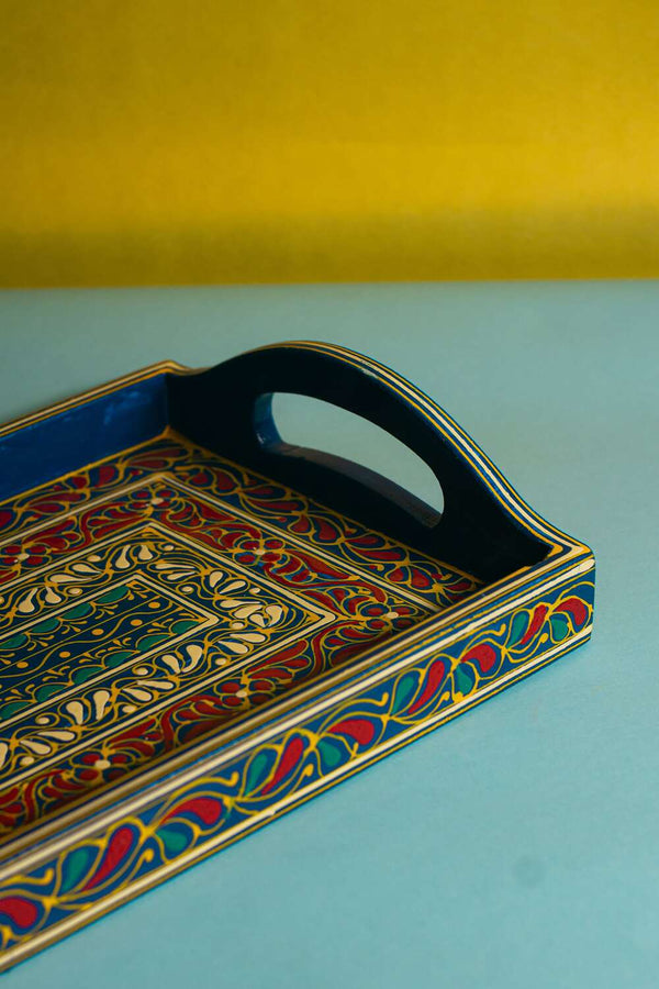 Swati Hand-Painted Trays