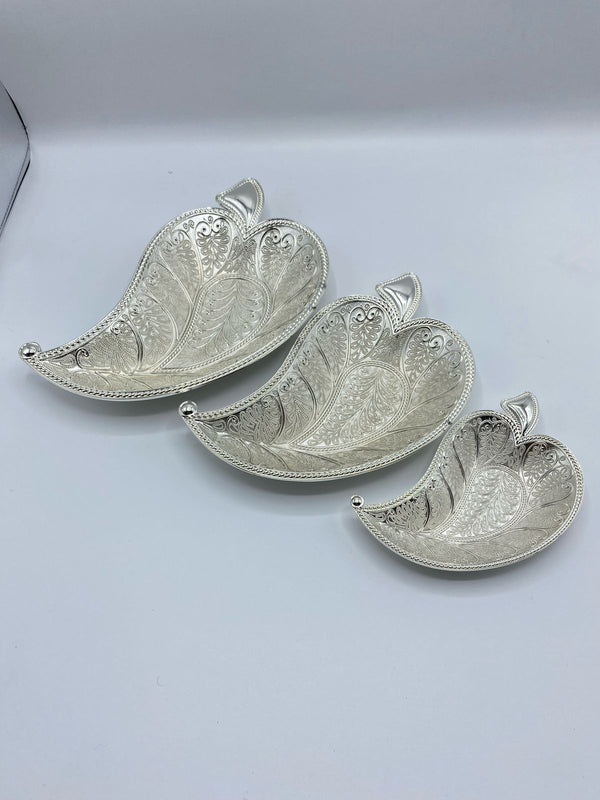 Silver Leaf Set (3pcs)