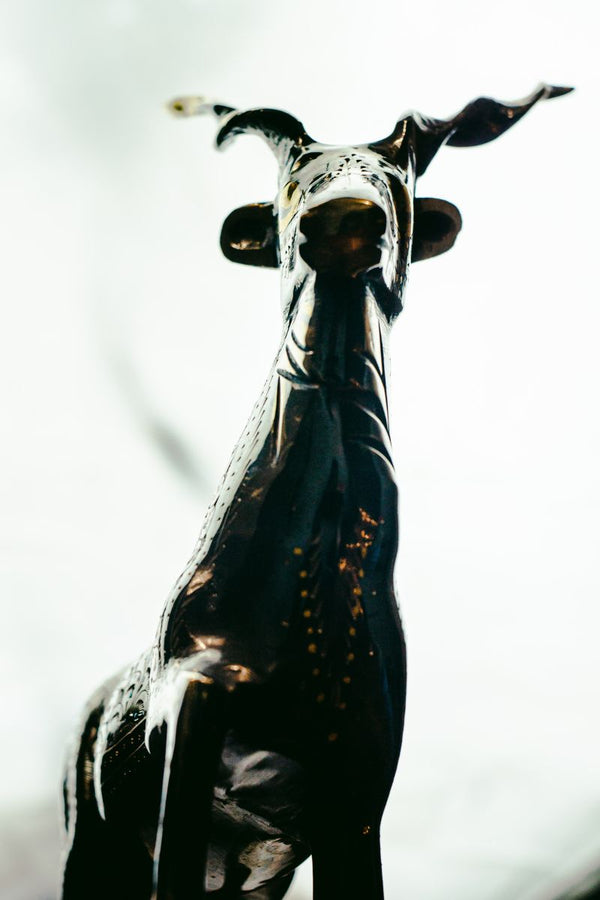 Markhor Figure Brass