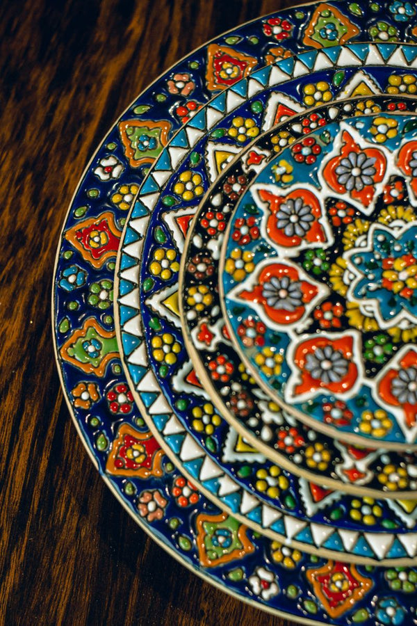 Exquisite Ceramic Persian Plates ( with out stand )