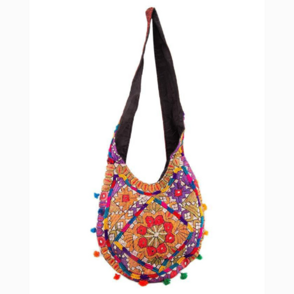 Long Strapped Sindhi Cultured Bag